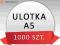 Ulotka, ulotki A5 2-str 1000 szt + EXTRA PROJEKT