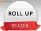 Roll up 85x200 torba, DRUK 1440dpi + EXTRA PROJEKT