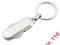Brelok metalowy z żetonem do koszyka 73185