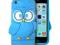 PURO Happy Sowa Etui iPhone 5/5S/5C (niebieski)