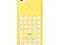 APPLE iPhone 5c Case Yellow MF038ZM/A d.24h