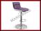 Hoker H47 fiolet/biały krzesło barowe H-47 HALMAR