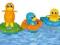 Simba ABC Gwiżdżące kaczuszki do kąpieli 3szt