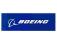 Naklejka niebieska - logo Boeing Naklejka niebieska - logo Boeing