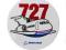 Naklejka Pulchny Boeing 727 Naklejka Pulchny Boeing 727