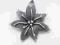 Broszko-wisior srebrny- Kwiat duży