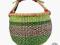 DUŻY KOSZ Z UCHEM GHANA ZAKUPY PIKNIK afrykański