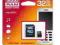 GOODRAM microSDHC 32GB Class 4 + adapter