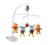 TOYS BabyOno 1297 Karuzela pieski i lwy z uchwytem