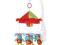 TOYS BabyOno 1263 Karuzela welurowa z baldachimem