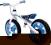 TOYS JD Bug Training Bike Niebieski
