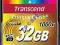 Transcend karta pamięci 32GB Compact Flash 1000x