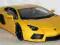 LAMBORGHINI AVENTADOR LP700-4 MODEL WELLY 1:24 ŻÓŁ