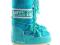 MOON BOOT NYLON TURQUOISE rozmiar 23-26 + GRATIS