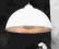 Lampa sufitowa Studio biało-srebrna 53 cm