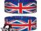 opaska UNION JACK silikonowa
