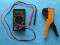 Multimetr uniwersalny + ściągacz do izolacji + bat