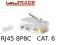 WTYK RJ45 8P8C CAT6; kategorii 6 50 sztuk , F.VAT
