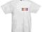 Koszulka z Twoim logo dziecięca biała
