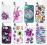 Etui FLOWER kwiaty wzory Case Iphone 4 4s folia #3