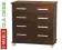 Komoda ABS KBC08 szafka wenge olcha + GRATIS