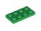 LEGO 2x plate płytka 2x4 3020 green zielona