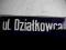 tablica z nazwa ulicy