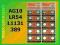 30 x BATERIA AG10-L1131-SR54-389 2017/18r. (TMI)