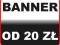 Baner Banner Bannery Reklama FOTO FULL KOLOR FV