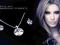 - 60% ZŁOTY KOMPLET SWAROVSKI INSTINCT BIAŁE ZŁOTO