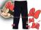 DISNEY modne leginsy spodnie getry Minnie *98
