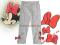 DISNEY modne leginsy spodnie getry Minnie *98