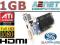 NOWA KARTA GRAFICZNA PCIe 1GB ATI HD4350 HDMI FV23
