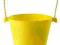 Wiaderko do piasku Scrunch Bucket-Żółte W-WA