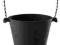 Wiaderko do piasku Scrunch Bucket-Czarne W-WA