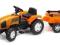 Falk Traktor na pedały RENAULT Ares + przyczepka