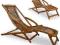 T189 LEŻAK OGRODOWY DREWNIANY SKŁADANY KRZESŁO
