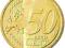GRECJA -  50 centów  2010 r.    z  rolki  menn.