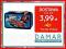 PIÓRNIK PODWÓJNY HOT WHEELS Z WYPOSAŻENIEM  [NOWA]