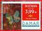 NOTES B6 W LINIE SOFT 41N-S MOTYL  [NOWA] PROMOCJA