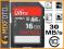 16 GB 30MB/s SanDisk ULTRA SDHC CLASS 10 Full HD !