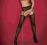 S/M**pończochy+pas Obsessive Garter stockings S206