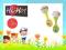 Fisher Price grzechotki Marakasy 2szt muzyczne ;)