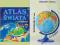 Globus fizyczny śr.160mm+Atlas świata z naklejkami