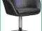 Fotel obrotowy hoker krzesło A-322 czarny 48H