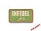 Naszywka INFIDEL 3D JTG multicam .................