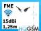Porządna Antena do modemów zlącze FME 15dBi 1.25m