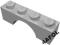 4AFOL 3x LEGO Light Bl Gray Brick Arch 1 x 4 3659