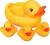 KACZKA KACZUSZKA ZABAWKA DO KĄPIELI WANNY 4szt