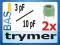 Trymer 3pF - 10pF ____ 2 sztuki